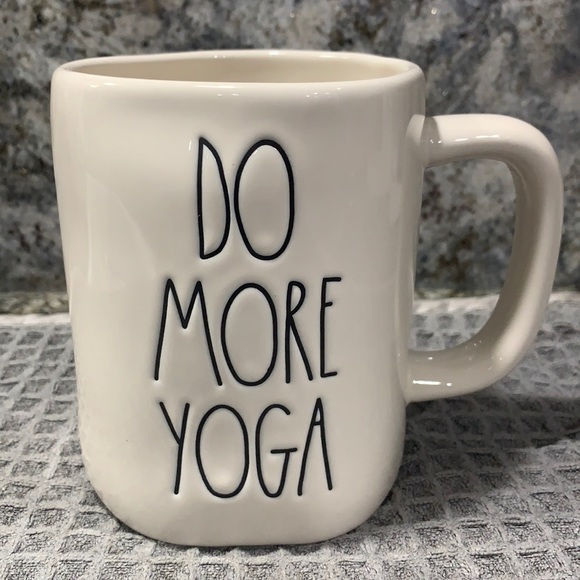 Rae Dunn DO MORE YOGA Mug